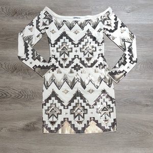 Express Sequin cocktail dress